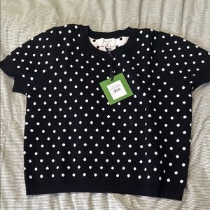 Kate Spade x Target Polka Dot Top SZ L, NWT